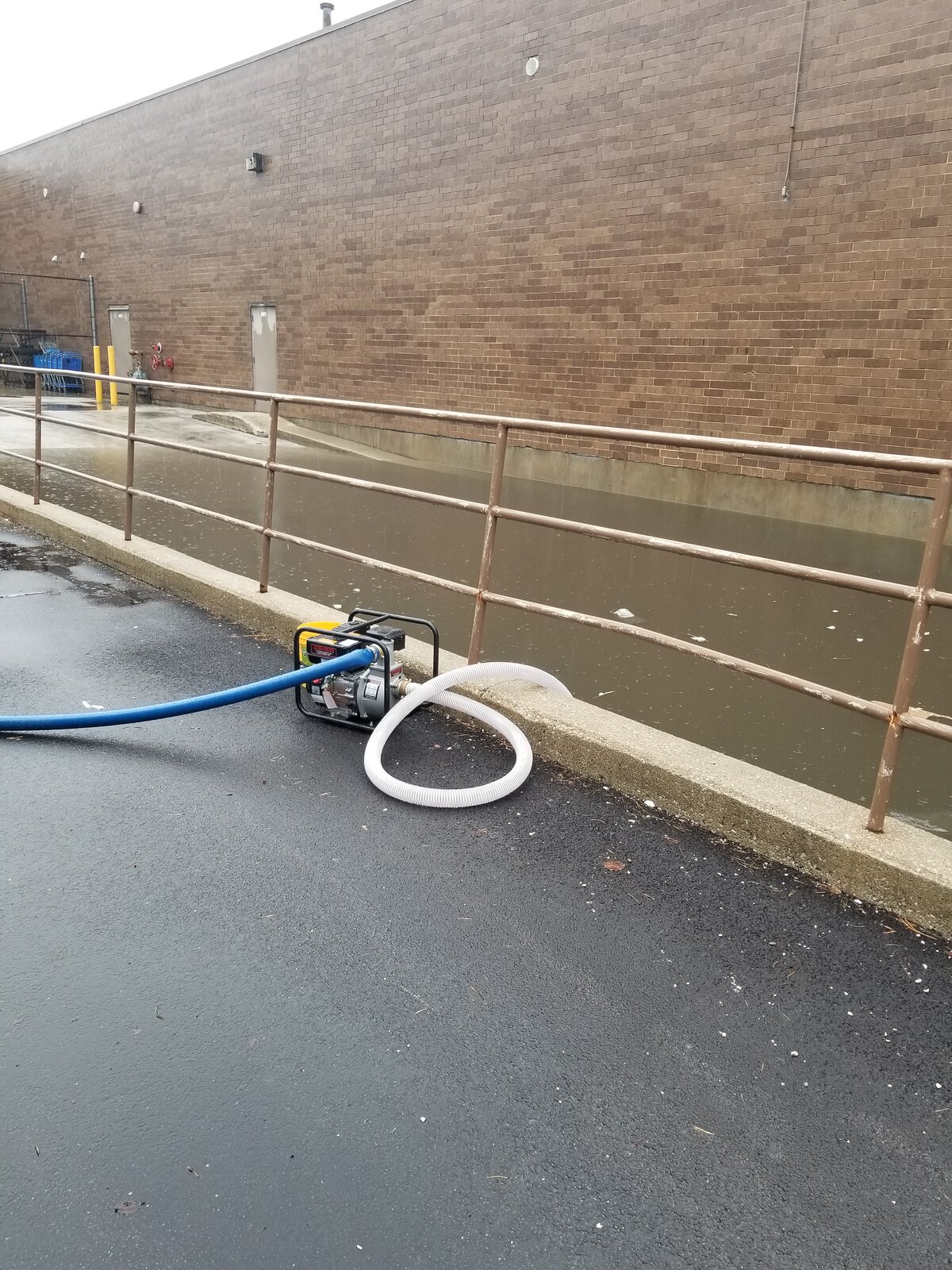 Commercial water drain installation in Orland Park IL