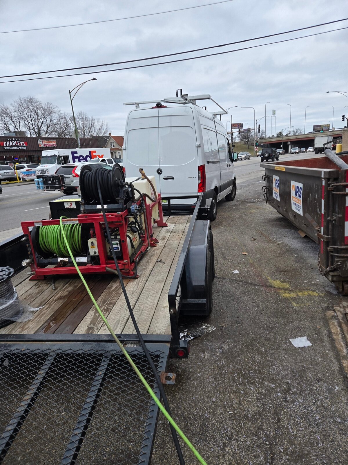 Hydro jetting sewer service in Orland Park IL